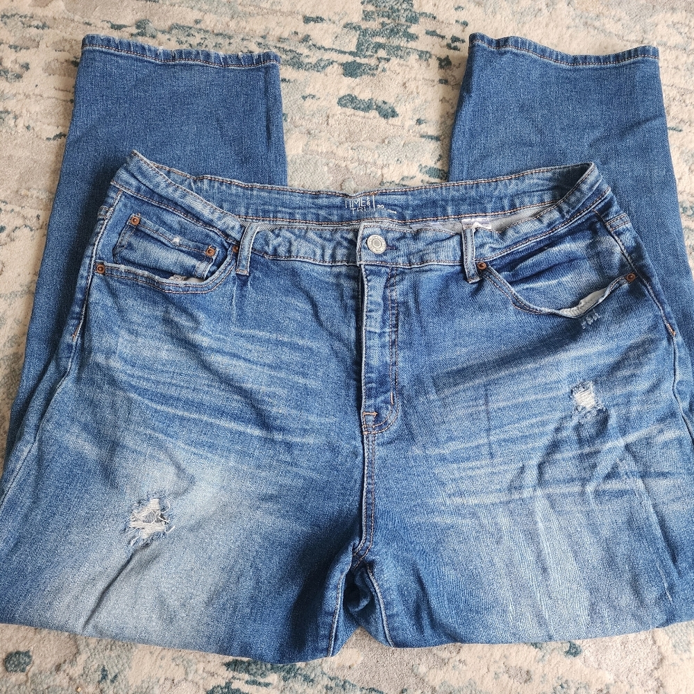 Relaxed Boyfriend Jeans Size 20